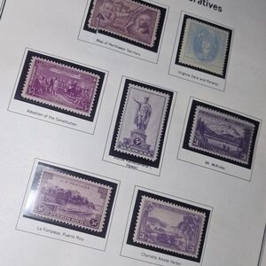 Vintage Postage Stamp Collection